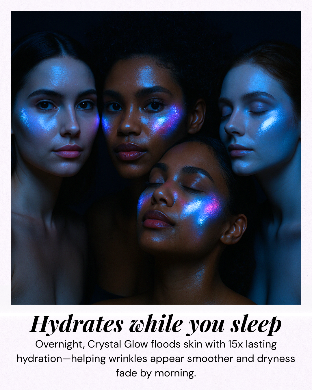 Crystal Glow Oxygen + Liquid Crystal Hydra-Masque